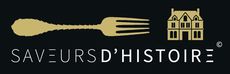 Logo de Saveurs d'Histoire - Fourchette, gastronomie et demeure historique